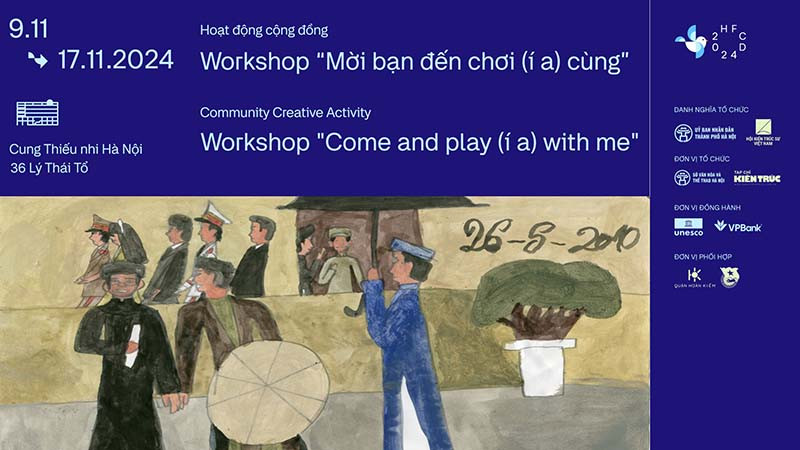 Workshop Mời bạn đến chơi (í a) cùng | Hà Nội